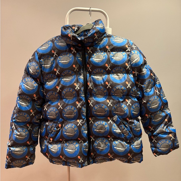 Rachel Antonoff x Anthropologie Caviar Tin and Spoon Puffer Jacket MEDIUM - Picture 4 of 6